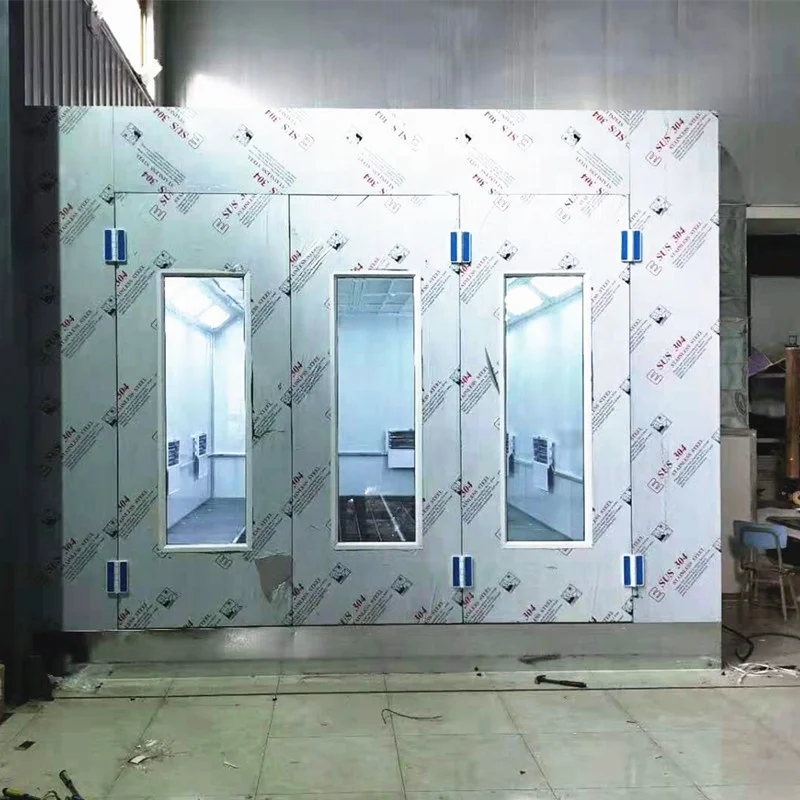 Car paint spray booth with low price car paint house