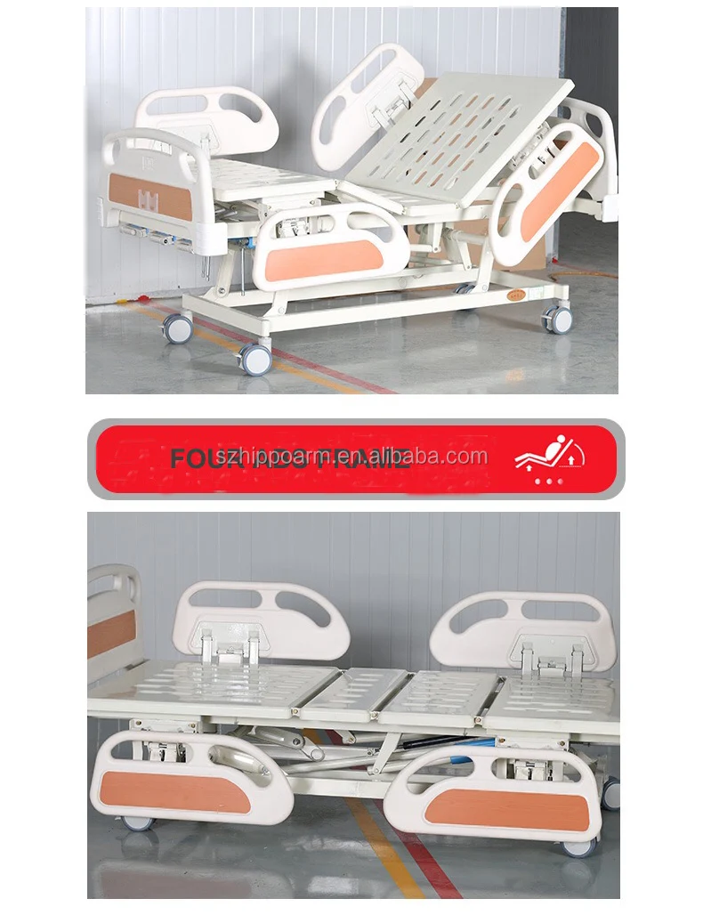 
SD-11 Hospital Bed 3 crank manual ABS Headboard 