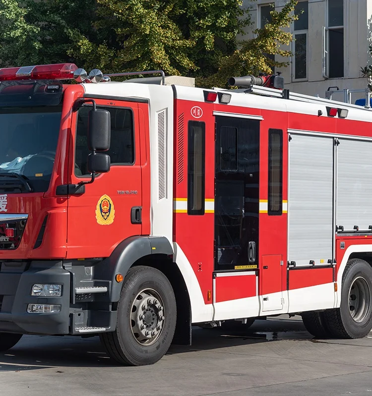 Chinese OEM Customized Fire Truck Independent Crew Cabin