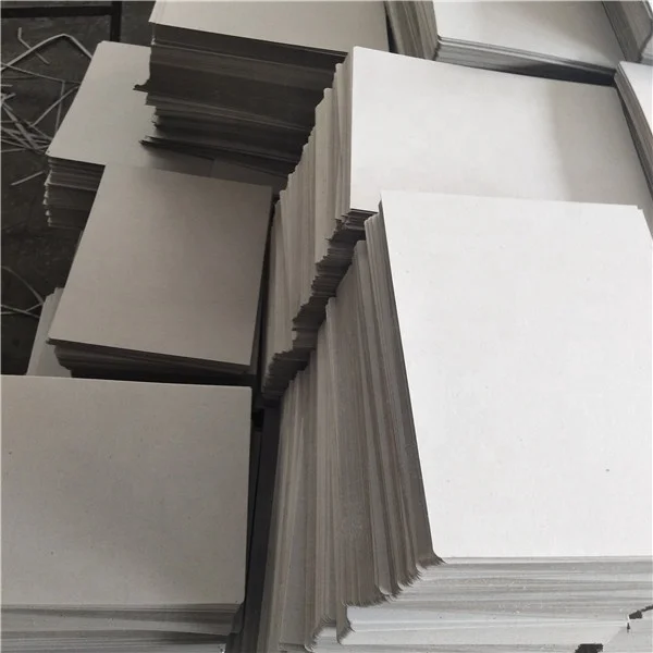 1.5mm Grey Board Wood Pulp Grey Cardboard Packaging 2.0mm Grey chiboard