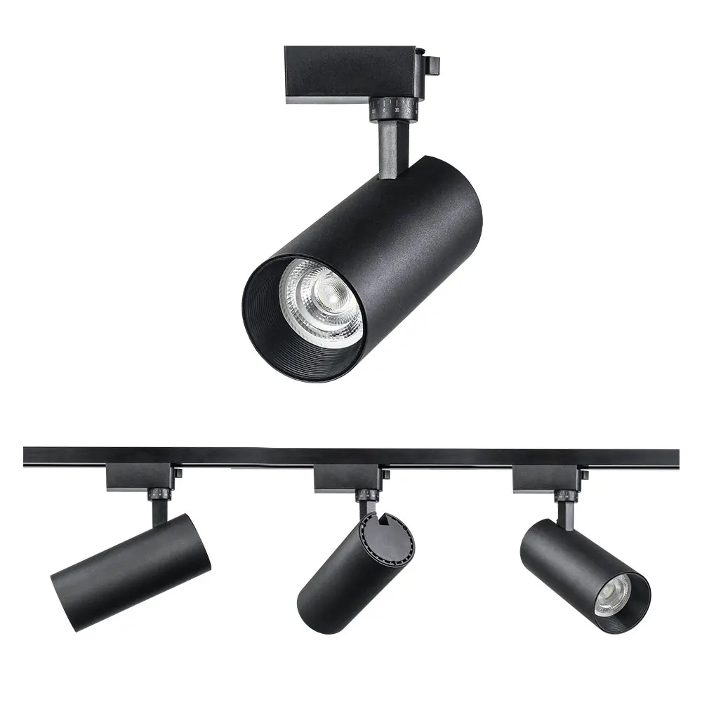 Modern Surface Mounted Spotlights Adjustable 10W COB TrackLight/Track Light/led Track Lighting