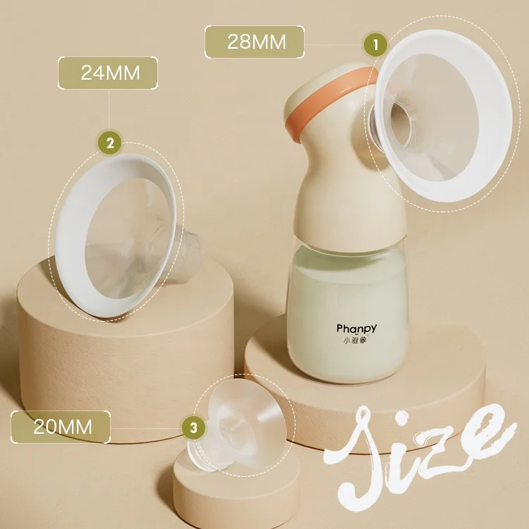 PH742014 High Quality Automatic Bpa Free Double Electric Silicone Breast Milk Pump For Collecting Baby Breastmilk