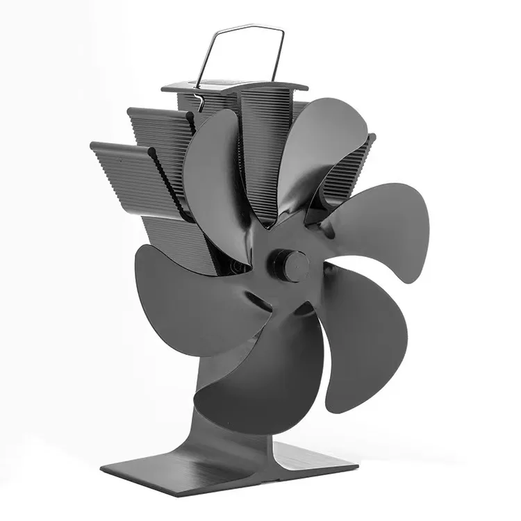 wood-burning stove fan, Thermal Power Fan 6 Blades Fireplace Fan