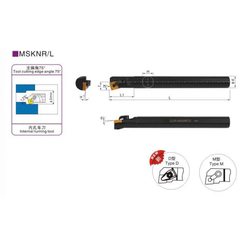 
Carbide Inserts in turning tools/Boring Bar MSKNR/MSSNR For best price 