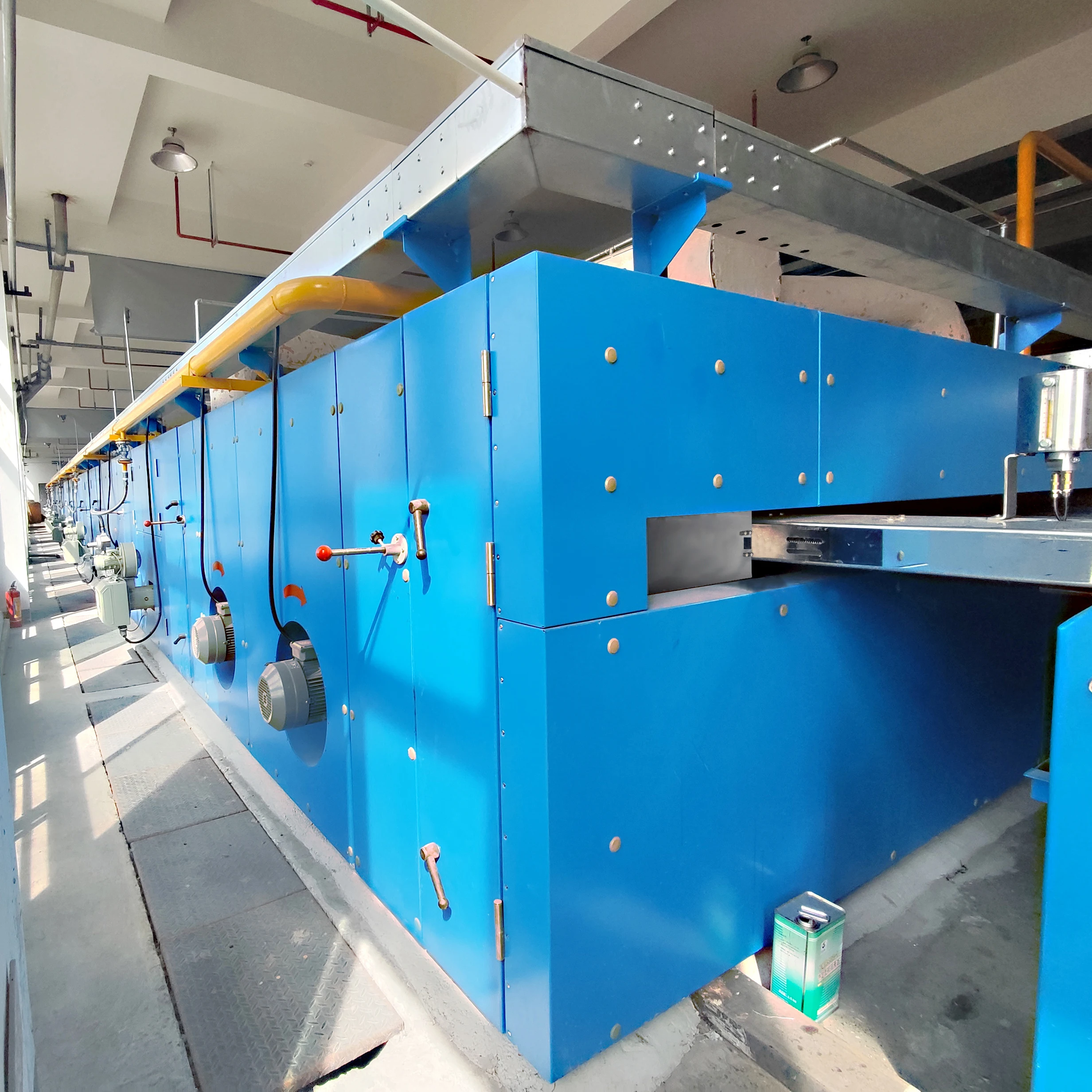 Youneng Cloth Hot Air Stenter electrical Machine for textile finishing in garment