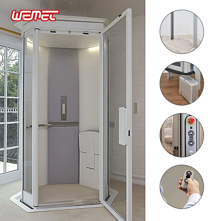 Wemet cheap house lift small home elevator for