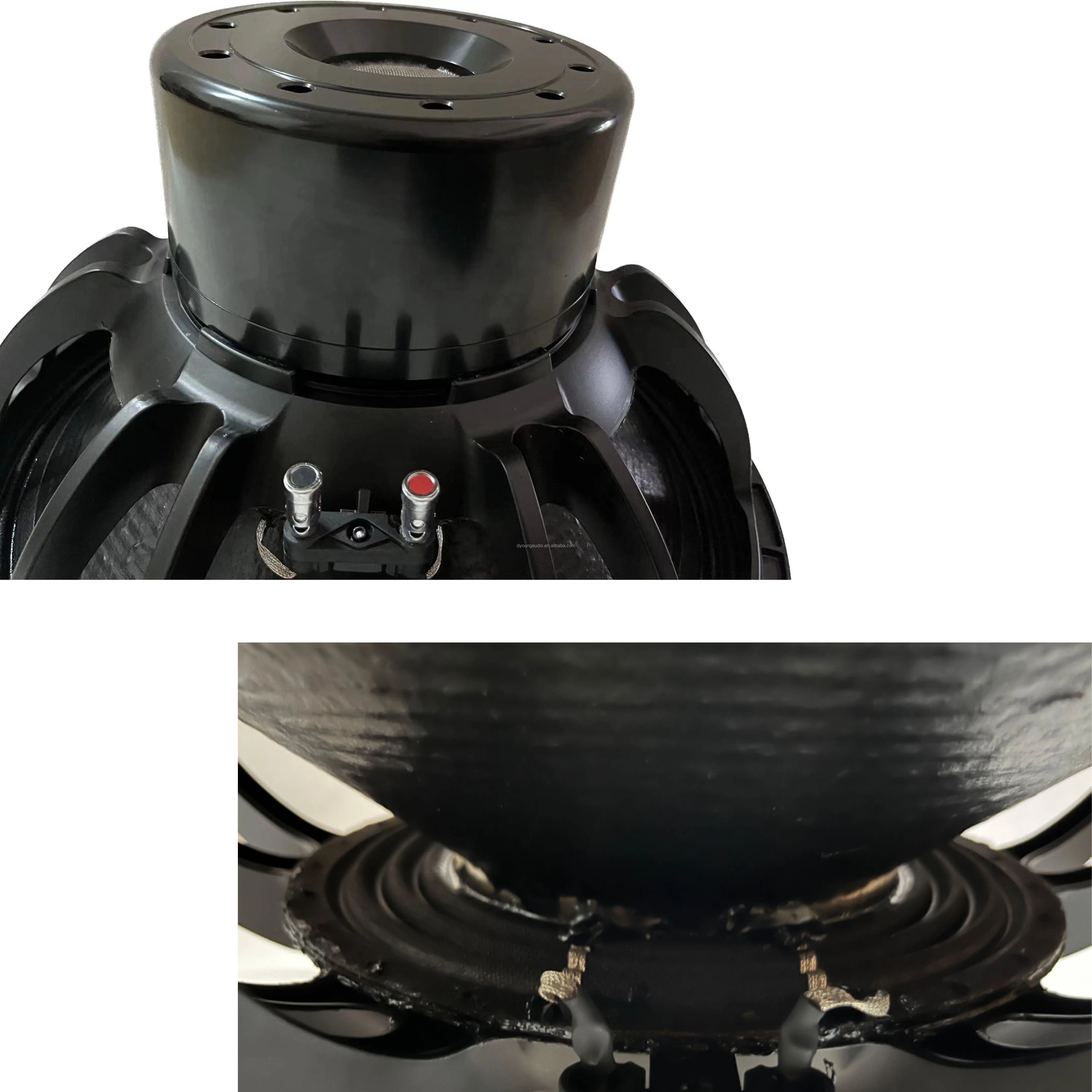 18 inch  neodymium 152mm coil magnet car audio 2 ohm heavy bass heavy weight 26 kg  subwoofer 18SW152-2