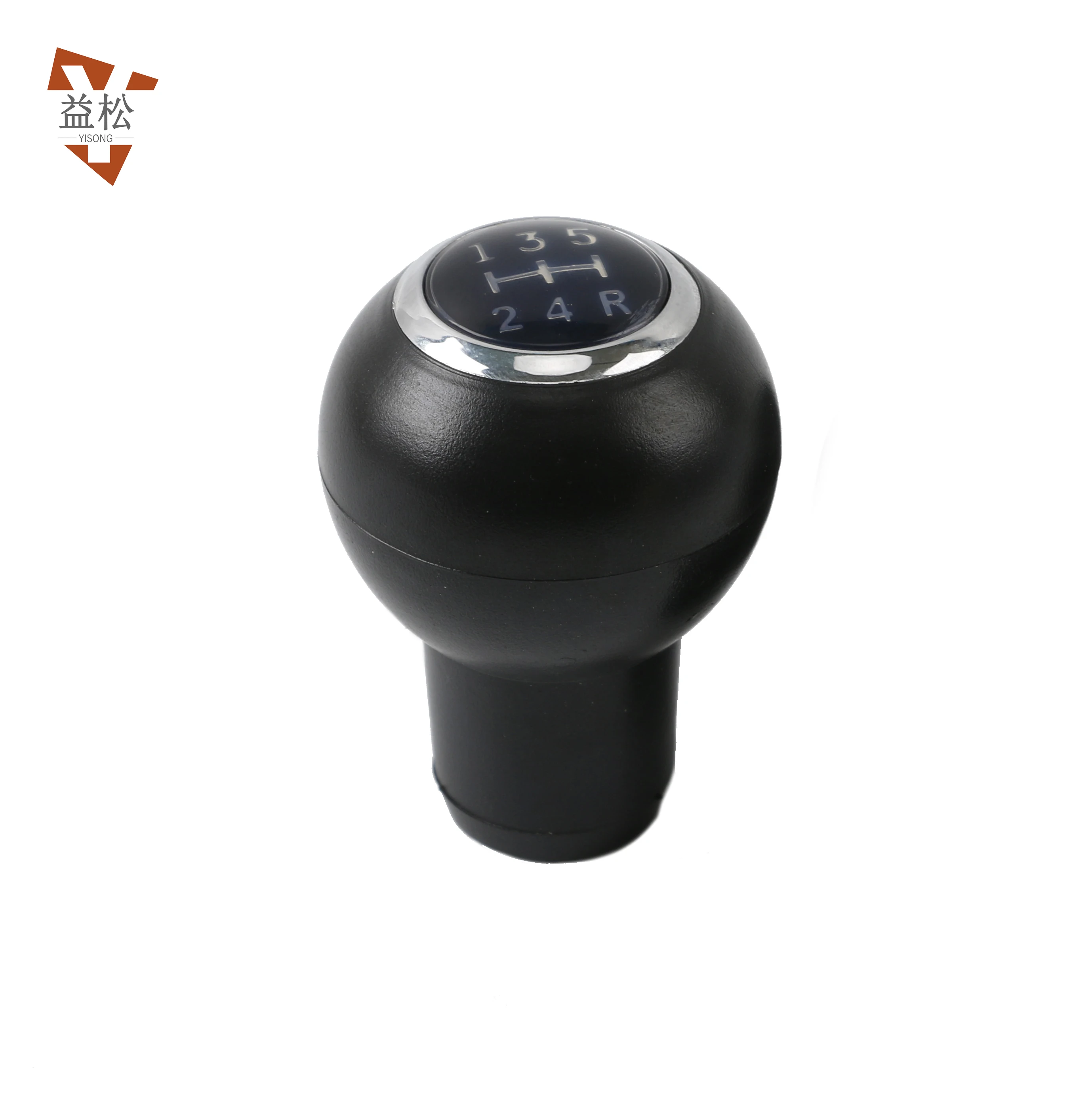 Factory manufacture plastic 5 speed black car gear shift level knob for KIA Sportage