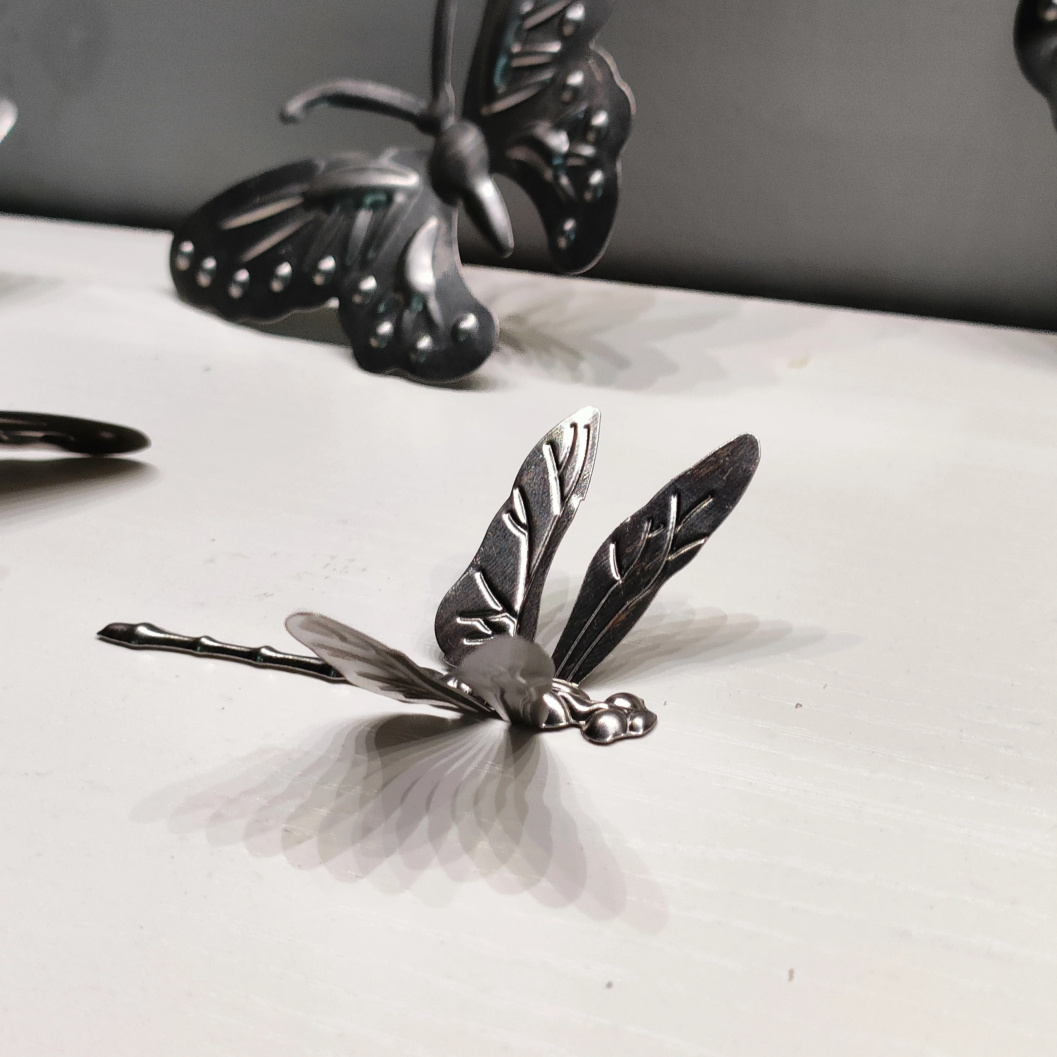 Corten metal silhouette art decoration wholesale goods animal silhouette art