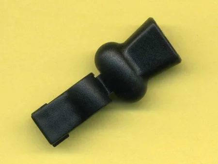 Custom design plastic black  buckle cord lock garment stopper