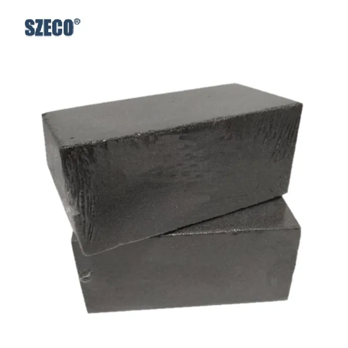 Black foam glass cleaning stone China Magic large Black griddle grill stone griddle block brick