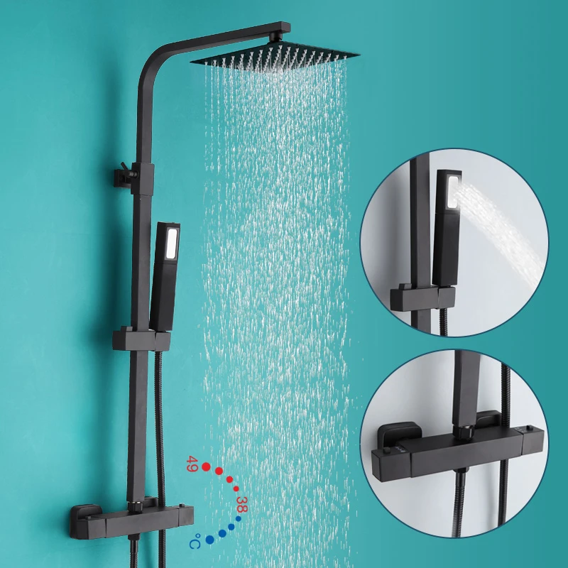 Thermostatic Shower faucet Set Bathroom Shower bath room shower set bathroom
