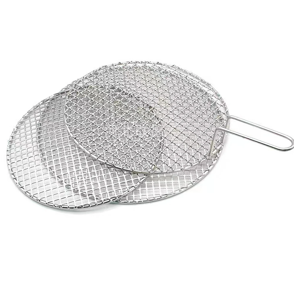 Hot selling  round  wire mesh grill  outdoor BBQ  grill accessories for party  picnic