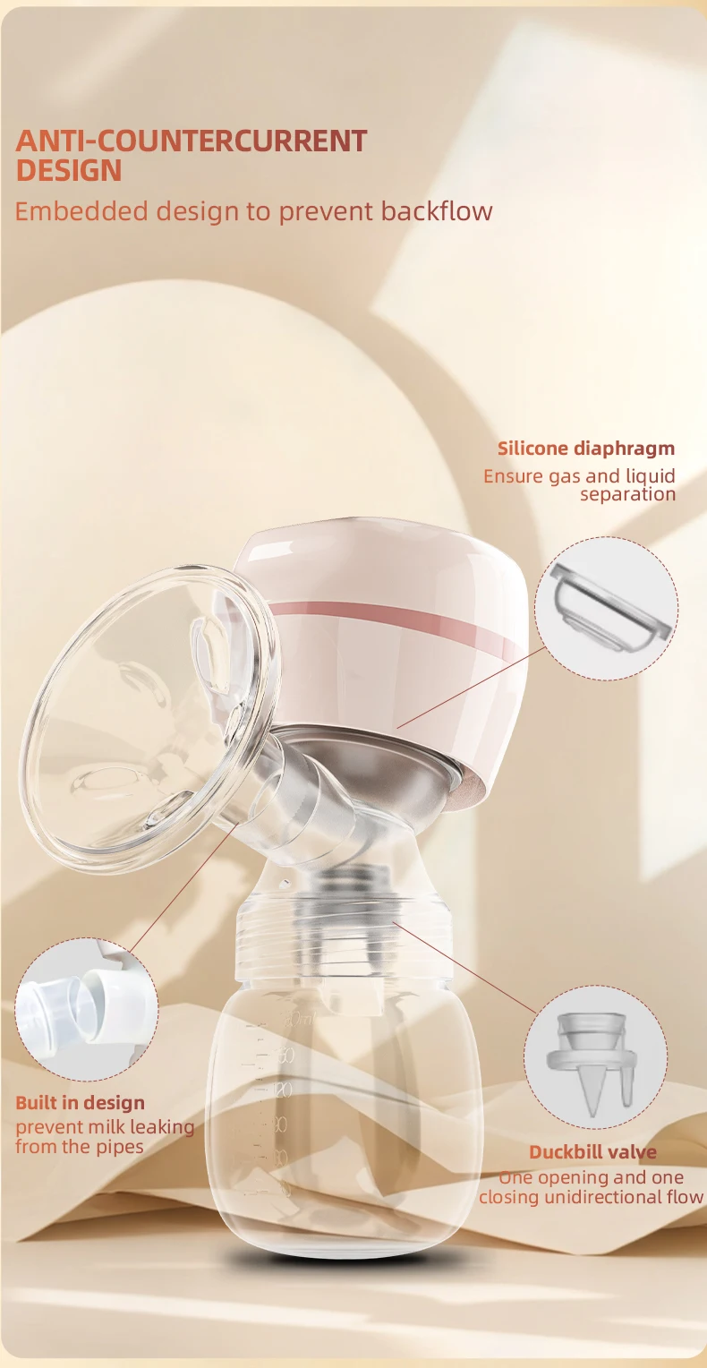 Electric breast pump Portable and Lightweight Breastfeeding machine