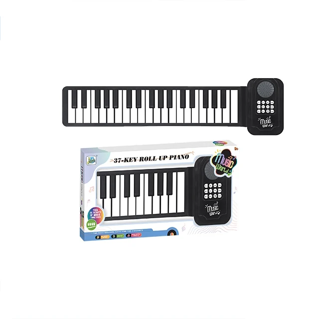 32KEY пианино игрушка силиконовая красочная детская музыкальная