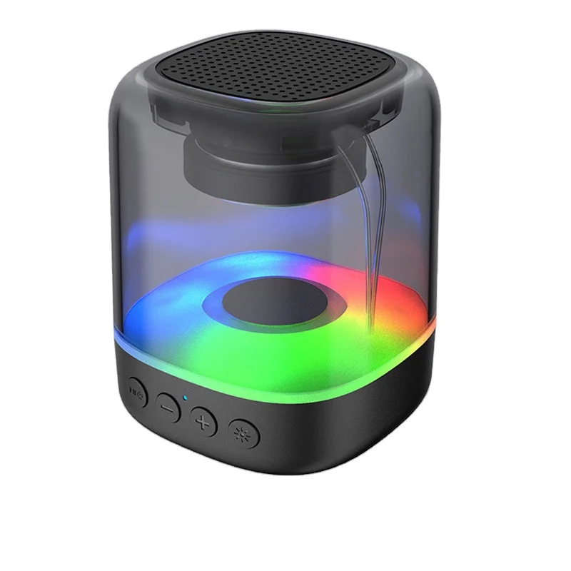 Mobile phone Bluetooth speaker large volume atmosphere sense streamer seven color light heavy subwoofer