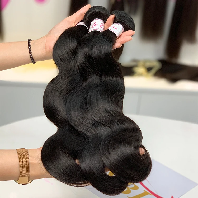 XBL Wholesale Virgin Human Hair Qingdao Hair Factory, Factory Price 100% Unprocessed Virgin Human hair
