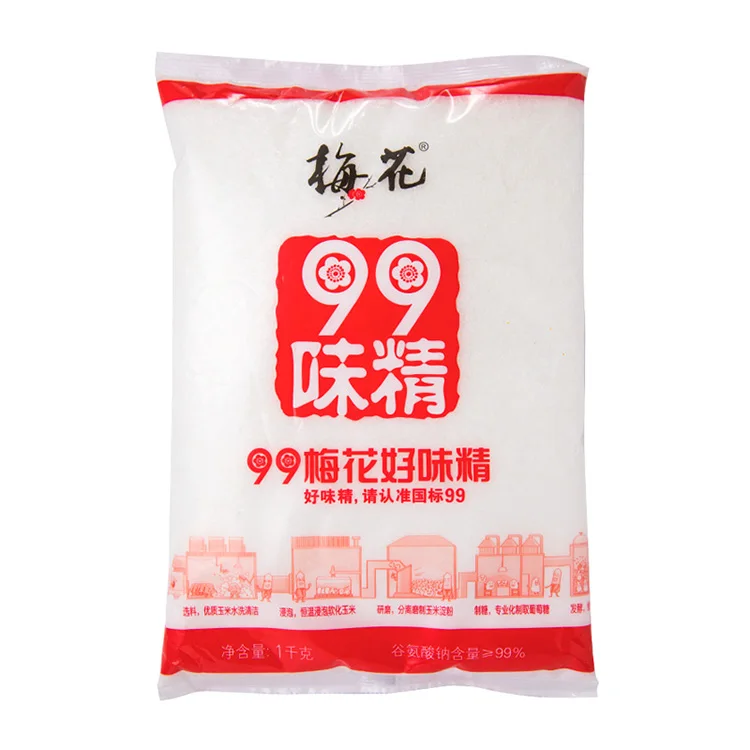 
Manufacturers Wholesale Meihua Msg 1000g White Granule Monosodium Glutamate 