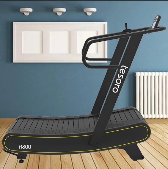 Low carbon air runner curve treadmill self-generated manual  treadmill home fitness woodway curve treadmill for sale