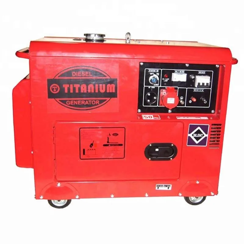 6kv 7kv 7000 watt 7.5kw 3 phase silent high voltage diesel generator diesel silent 7 kw 7000w 6k
