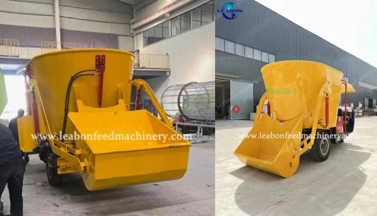 Factory TMR Mixer Machine Cattle Feed Mixer Tmr 3m3 Electric And Tractor Pto Powered Cow Feed Mixer price for sale