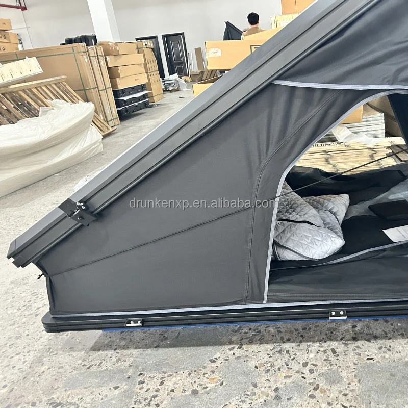 Runkenxp Автоматическая складывающаяся внедорожная алюминиевая оболочка 1 32 м ширина высокий хвост кемпинг палатка на крыше автомобиля