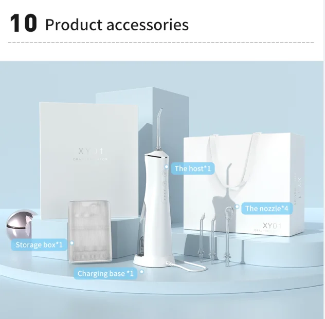 2023 New arrival OEM/ODM manufacture 180ml desktop charger Portable Cordless oral Irrigtor water flooser