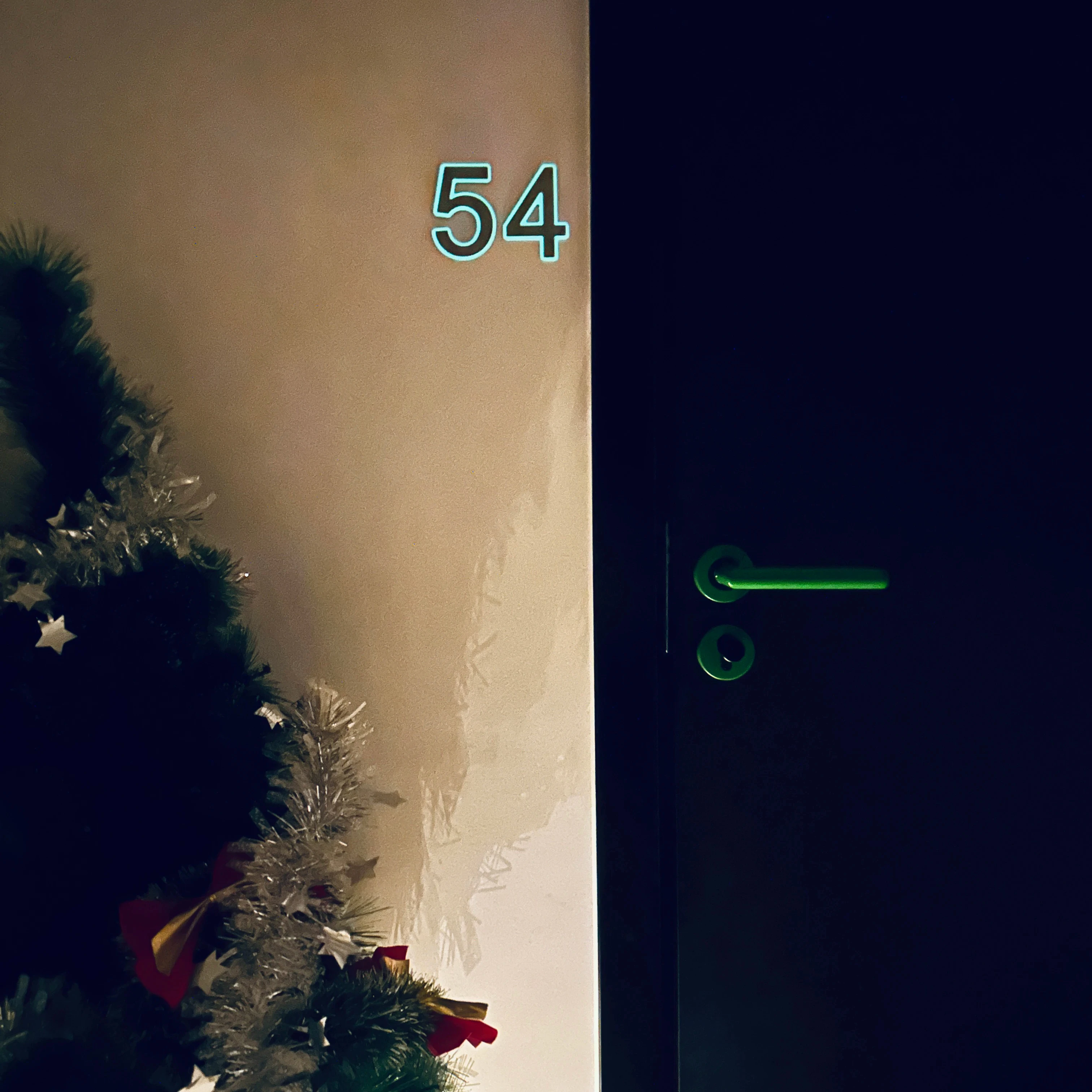 luminous+illuminated Stainless Steel House Number With Leg