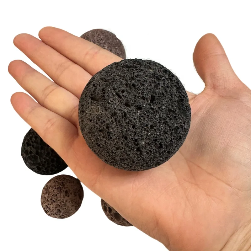 Natural  Porous Volcanic Rock  Aromatherapy Ball,  A Natural Lava  Stone Used To Diffuse The Fragrance