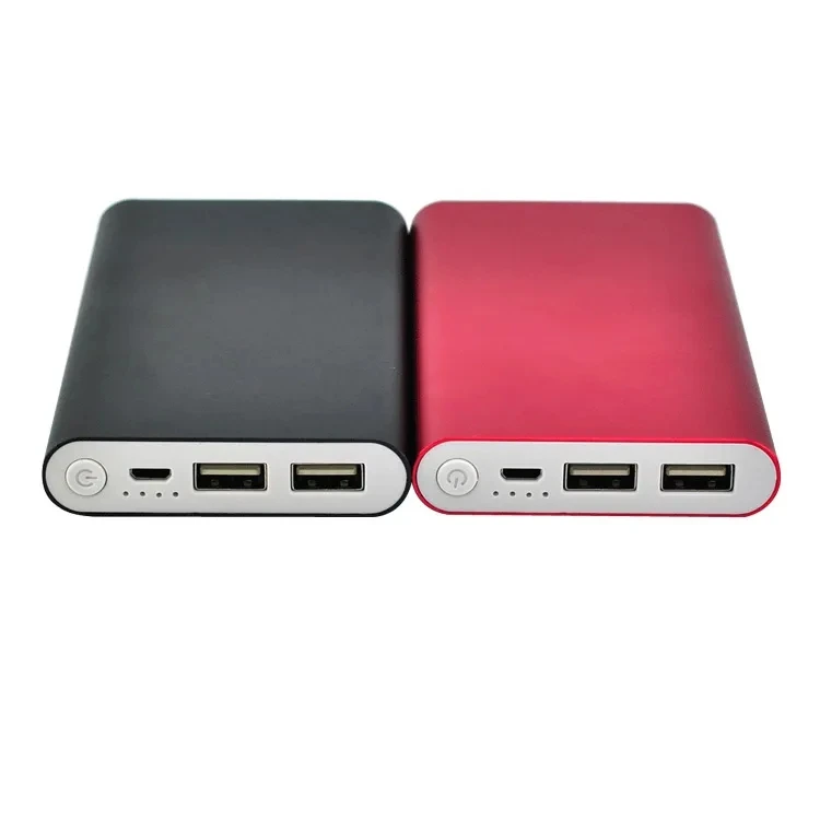 Free Laser Advertise Company Logo Web Power Bank Double Usb Chargers For 15 Pro Max