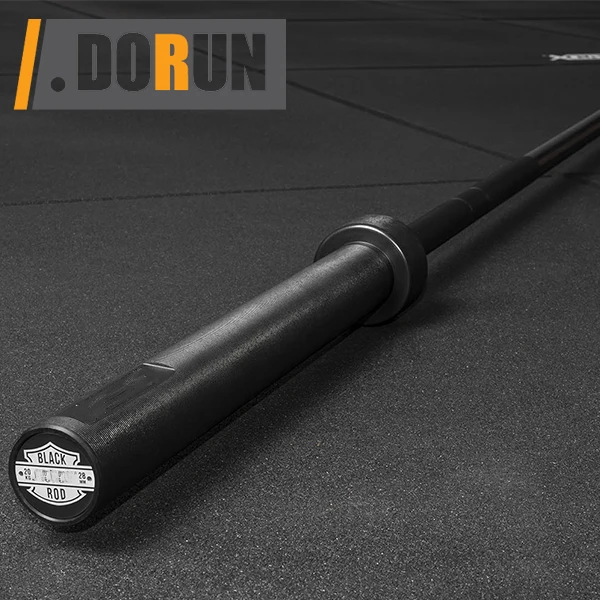 20 kg Weight Lifting XKOT Shielded Male Black Rod ProTraining Barbell Bar Barbell 7-Foot Barbell | 7-Foot Specialty Bar
