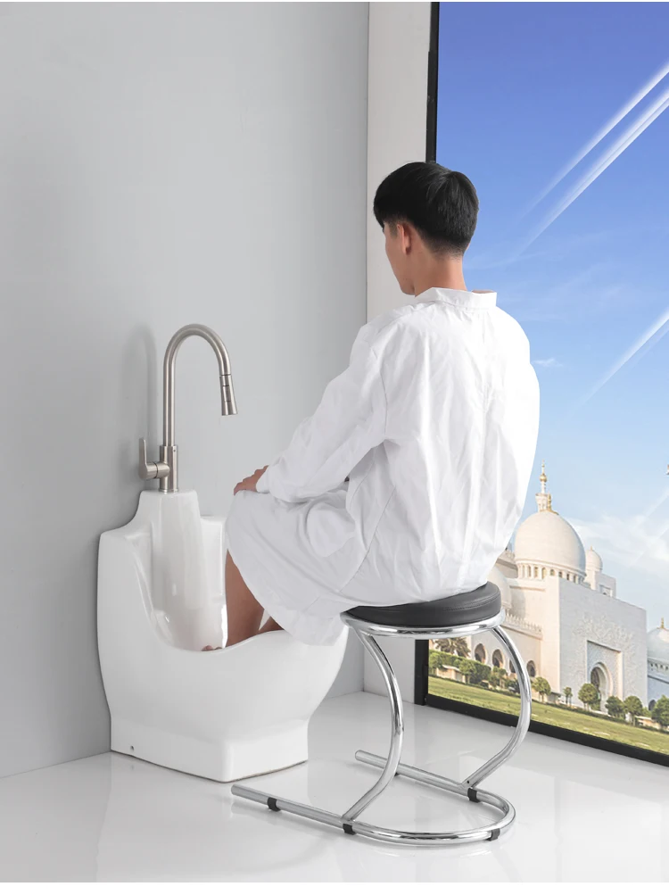 Керамическая молитвенная мойка для ног Wudu мусульманское белье со