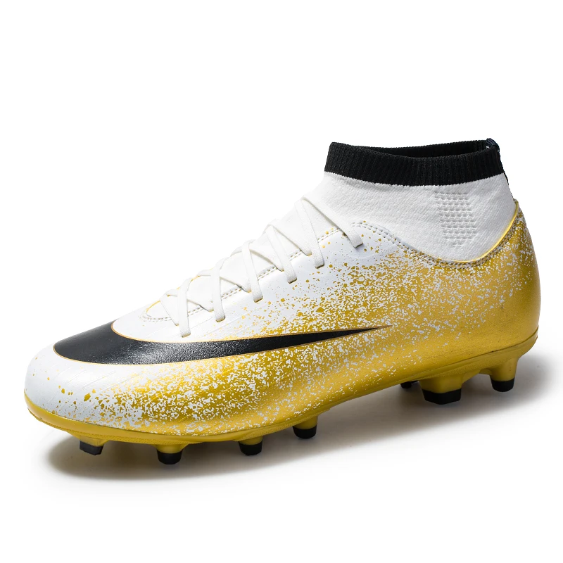 Оптовая продажа, Мужская Уличная тренировочная обувь superfly 12 cr7, бывшая в употреблении детская Профессиональная футбольная обувь с длинными шипами