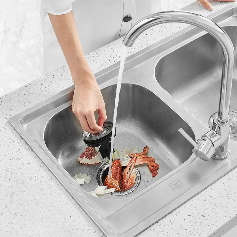 Новинка измельчитель пищевых отходов Qcooker домашний для мусора кухонной раковины устройство