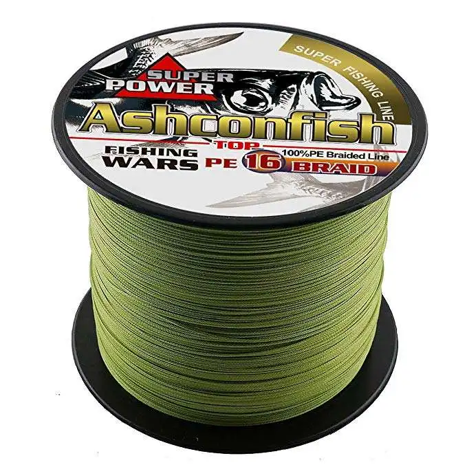 Hollow line 20LB-500LB Hollowcore 16 strands 100% PE braided fishing line for deep-sea fish