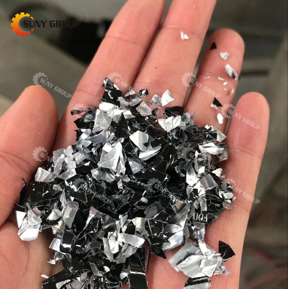 scrap Aluminium Plastic Composite Panel metal recovery machine