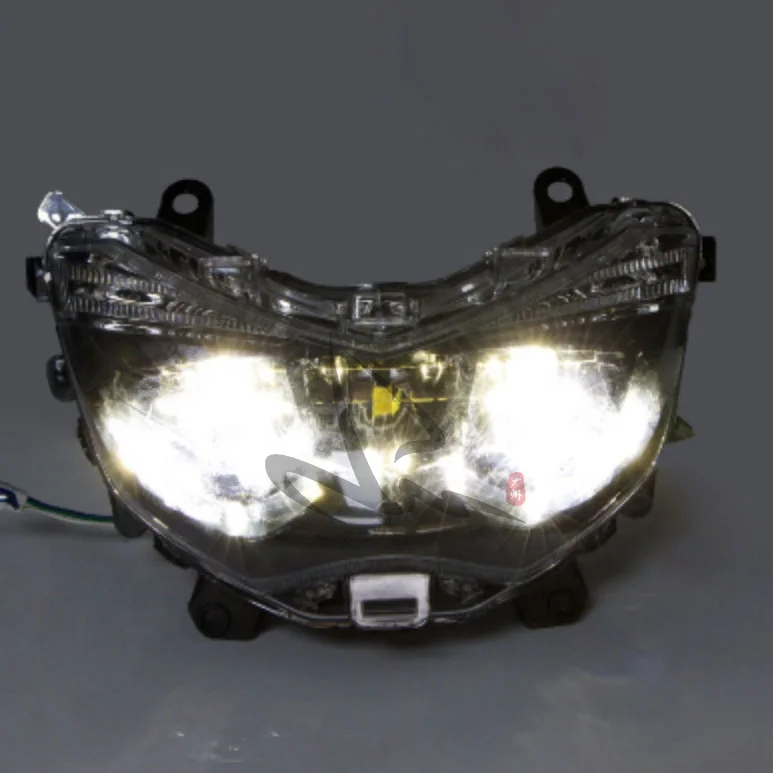 Clear Motorcycle Modified Accessories Front Headlight Assembly For Yamaha Scooter NMAX155 NMAX125 2016-2018