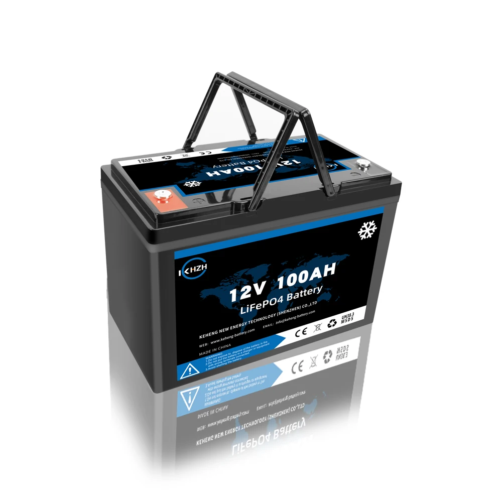 KeHeng  Hot sale  12v 100ah  200ah 300ah 310ah lithium Battery Grade A 12v 100ah for golf carts solar street light