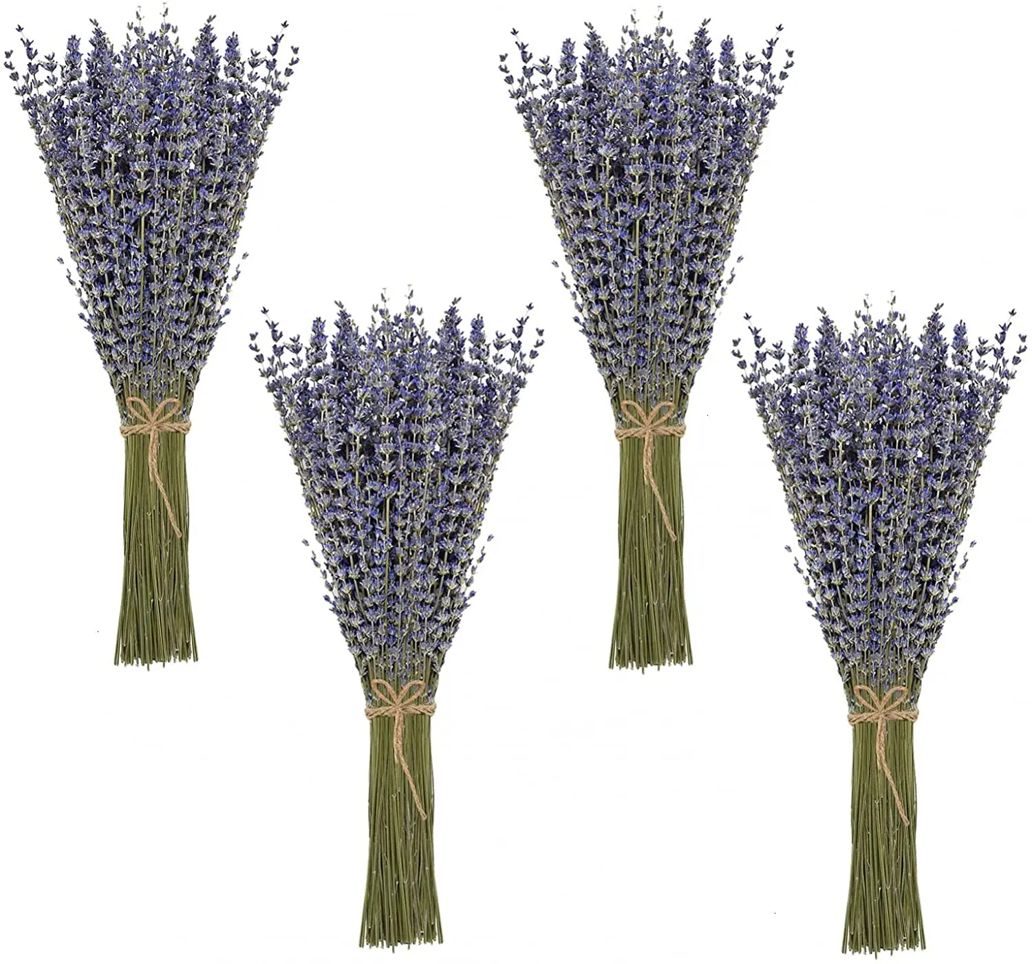 Dried Lavender Flowers 60-220 Stems 100% Natural Dried Lavender Bunches for Home Decoration Home Fragrance Handmade Soap Flower