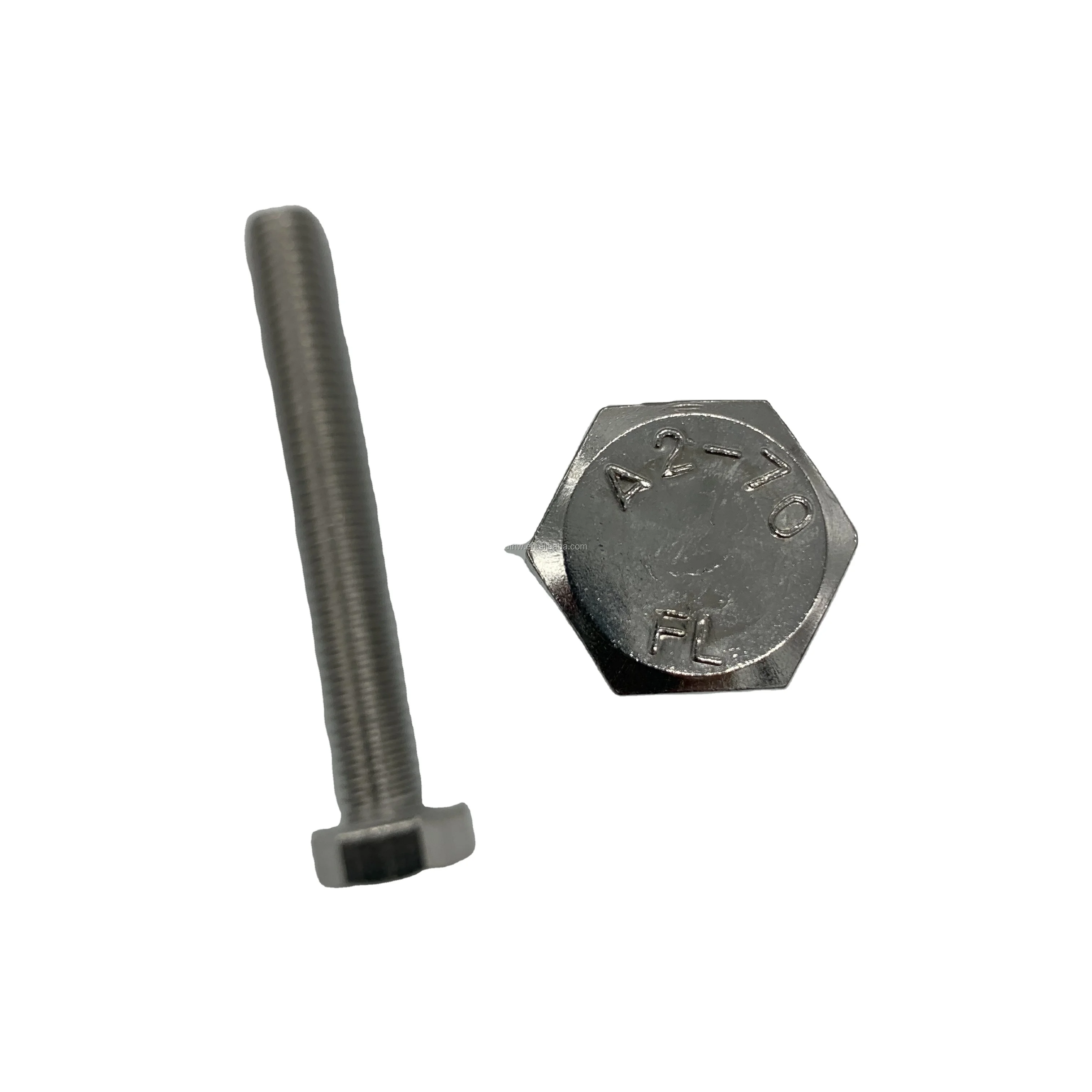 INOX stainless steel Hexagon Bolts