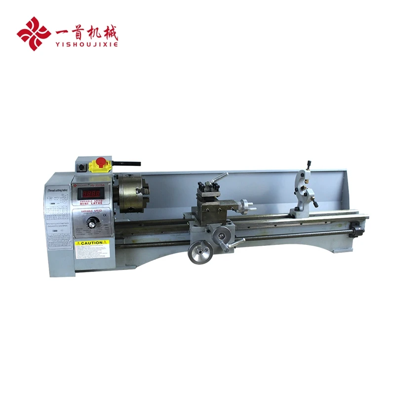 Chinese Manufacturer Brushless Motor CNC Woodturning Lathe Mini Metal Lathe