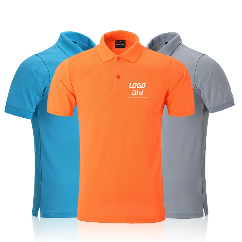 2021 New custom all over sublimation printing 100% polyester spandex t shirt polo print mens polo shirts