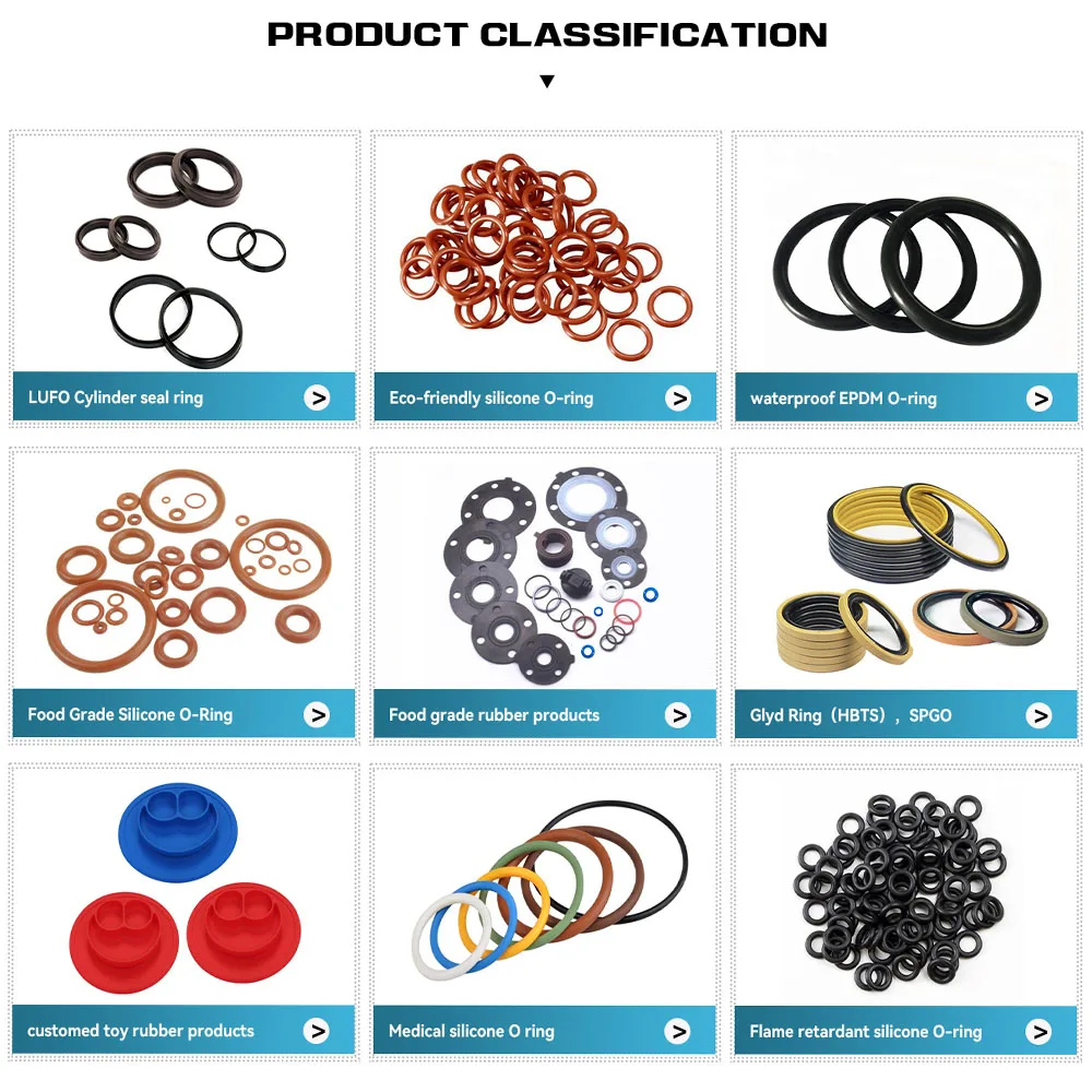 O-Ring Environmental Protection Color Fluorescent Toy Hardware Appliance Waterproof Ring Seal Provides Environmental