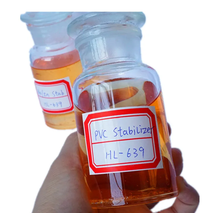 raw material  pvc  liquid barium zinc heat stabilizer  with msds  HL-639