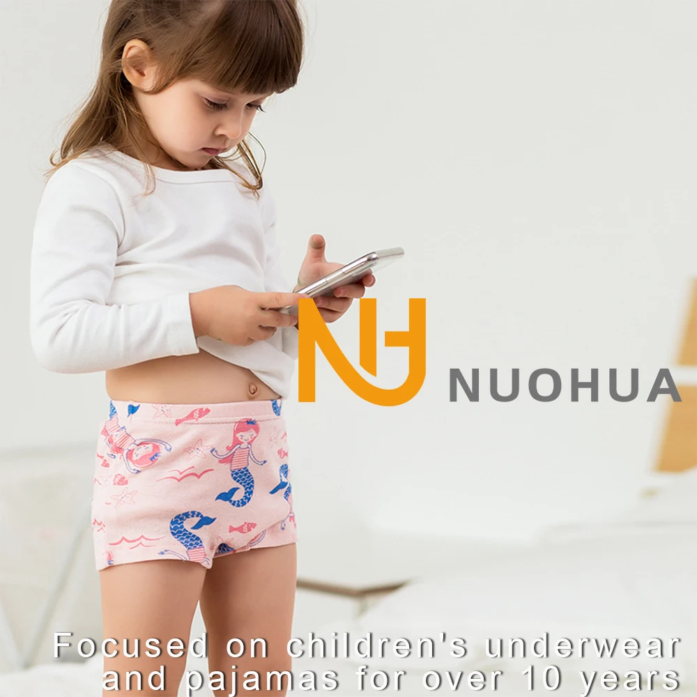 Wholesale/ODM/OEM Little Girl Underwear Home Short Cute Pant With Soft Material