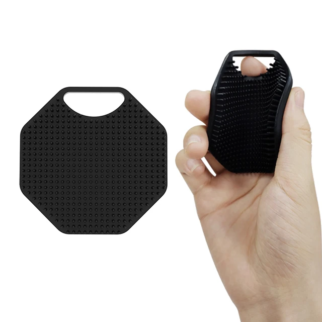 OEM Soft Silicone Octagon Facial Cleansing Brush Face Massager Scrubber for Exfoliating and Cleaning with Customizable Logo
