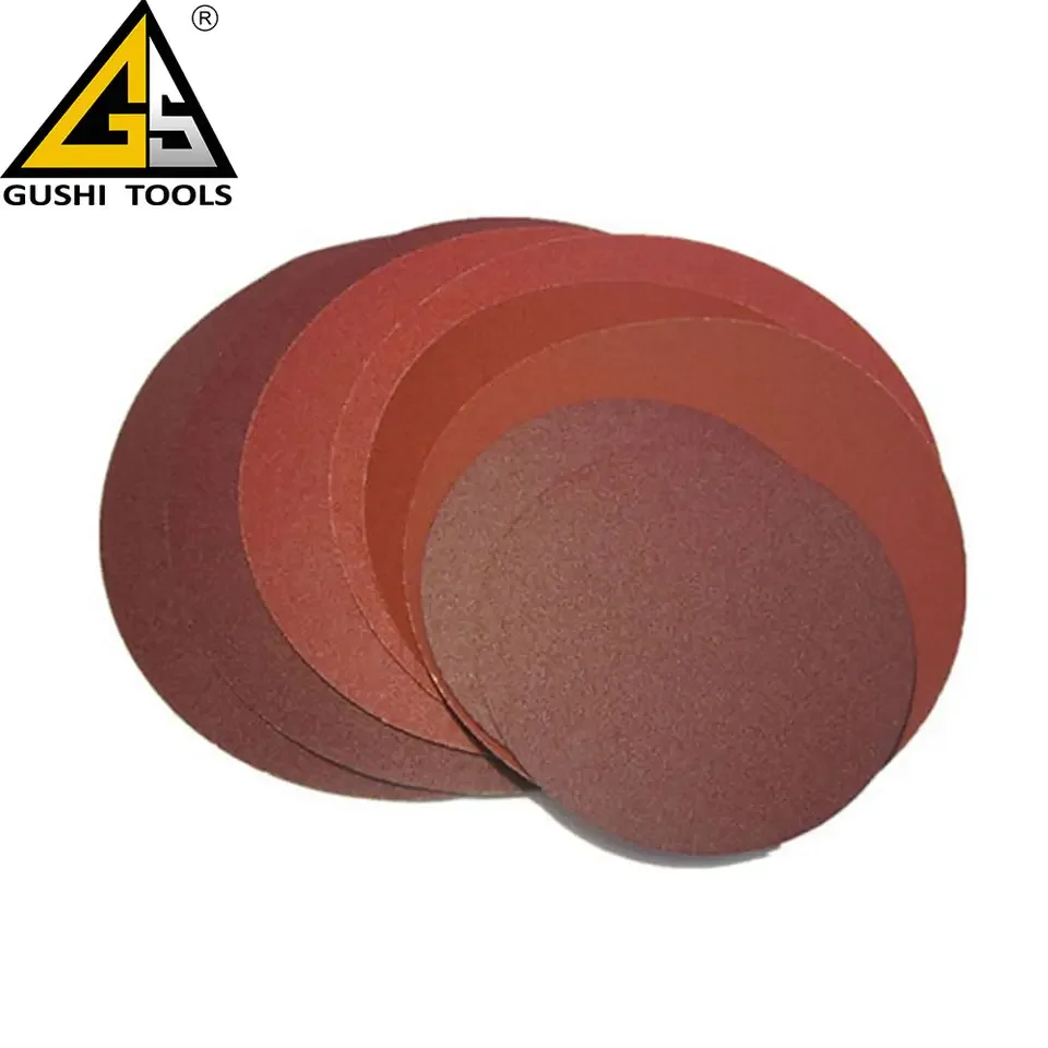 Wholesale Cheap Price Metal Steel Zirconia Fiber Round Hook and Loop abrasive Sanding Discs