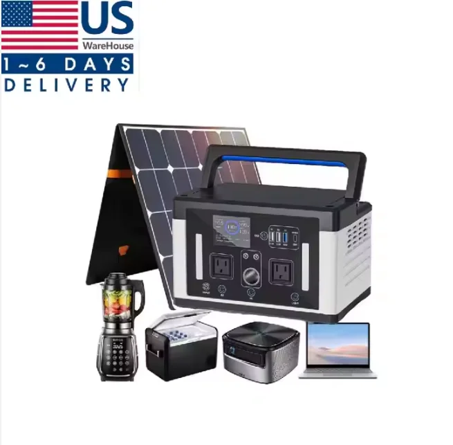 USA Warehouse Seetek Portable Power Station Lithium-ion Batteries Solar Generator 700 Watts for Camping Traveling