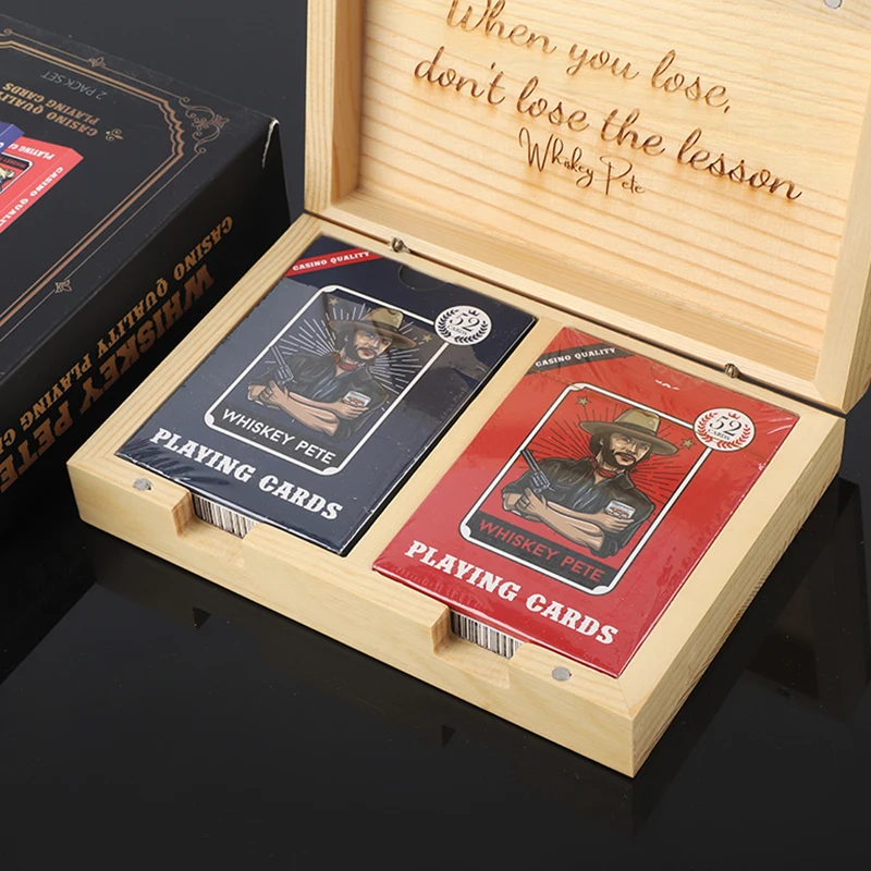 Factory High Quality Custom Hot Card Printing With Plastic Box Playing Cards