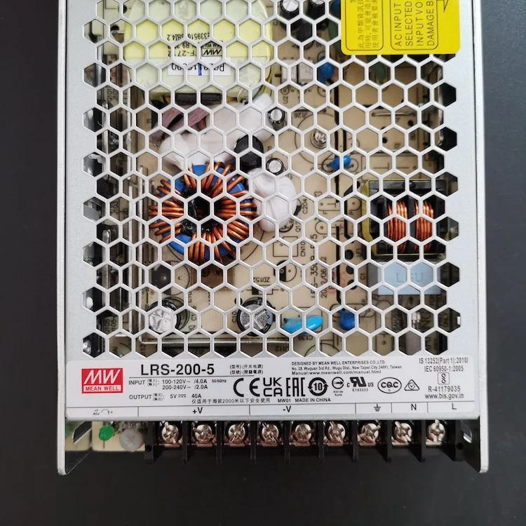 100W 200W 300W 450W 600W Single output Switching power supply Constant voltage LED DRIVER Meanwell LRS-200-5